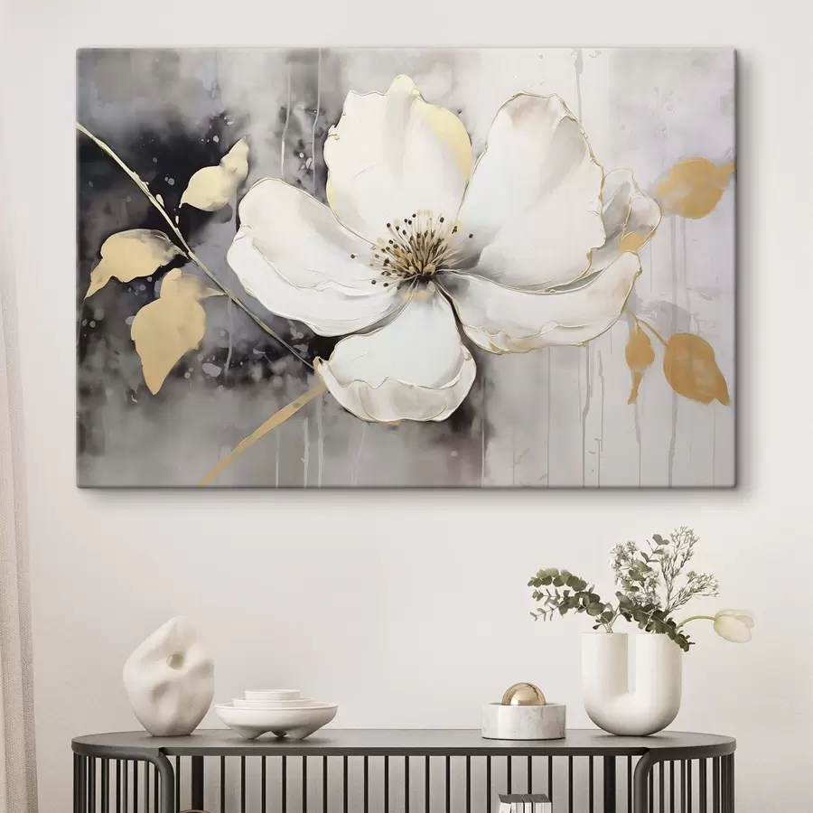 fotótapéta Nagy absztrakt virág s47643