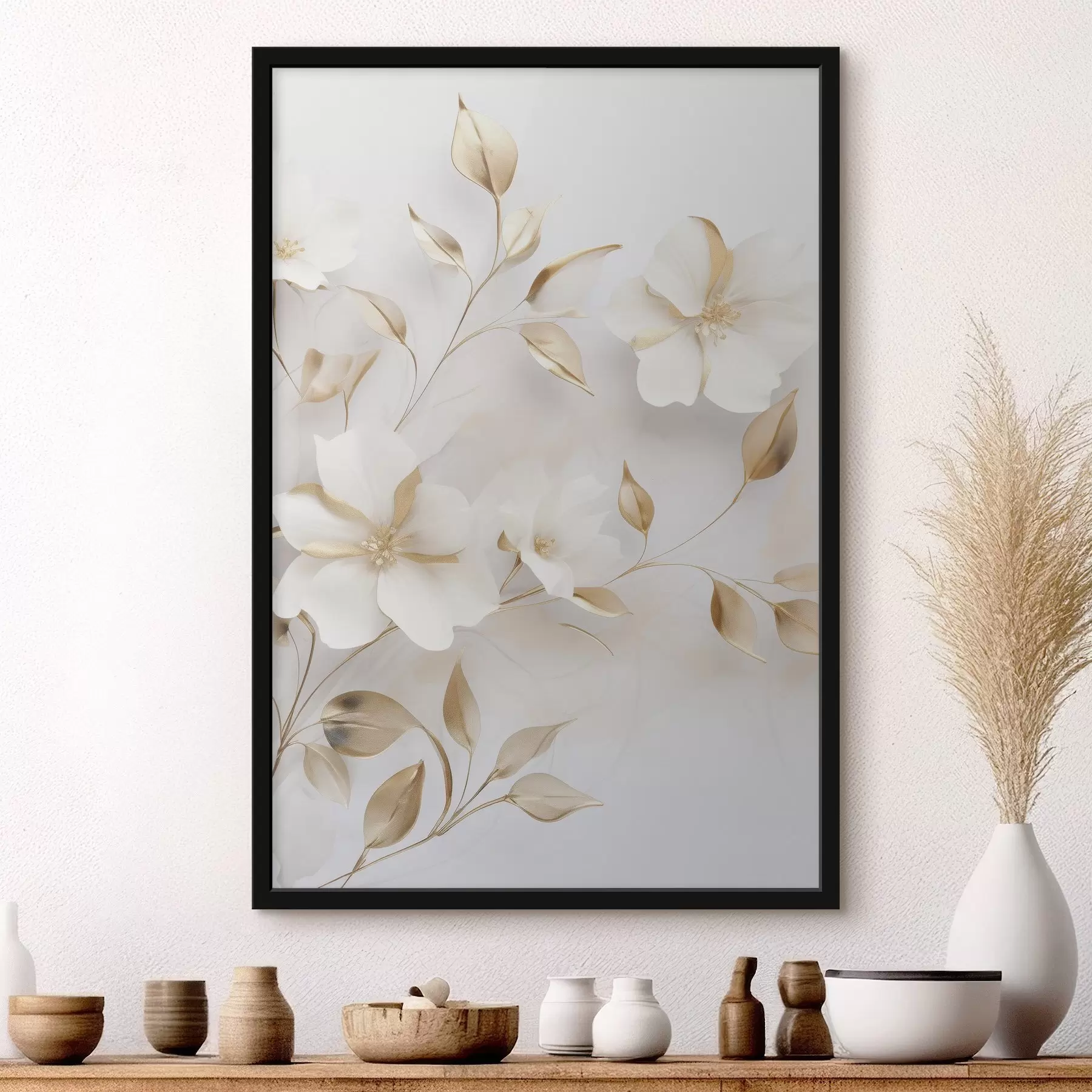 fotószőnyeg Finom virágágak f47642