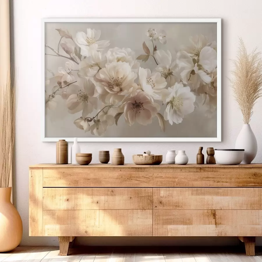 fotószőnyeg Különféle nagy virágok f47646