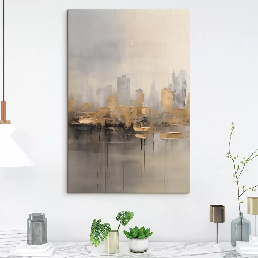 fotótapéta Egy város csendes árnyékokban s47672