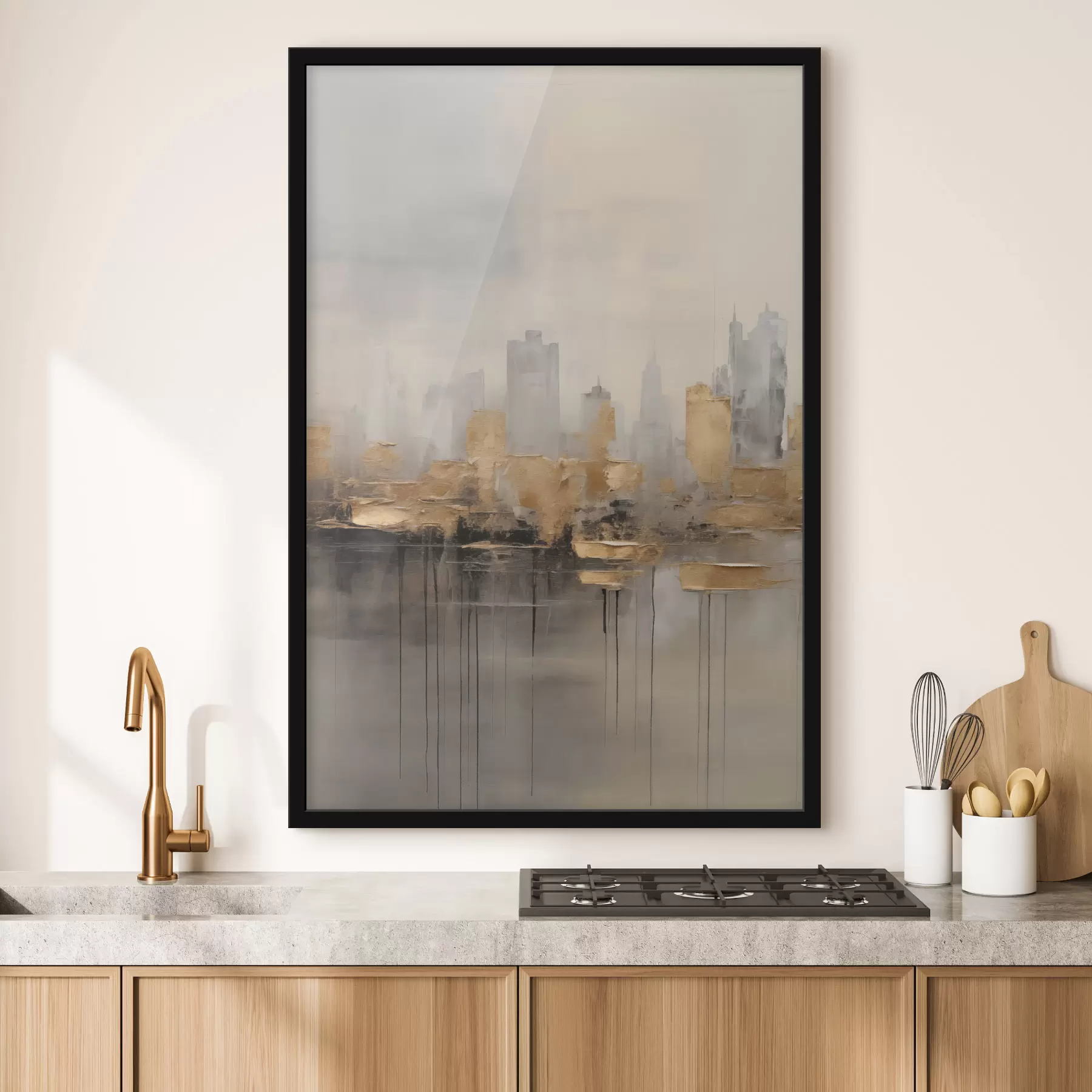 fotószőnyeg Egy város csendes árnyékokban f47672