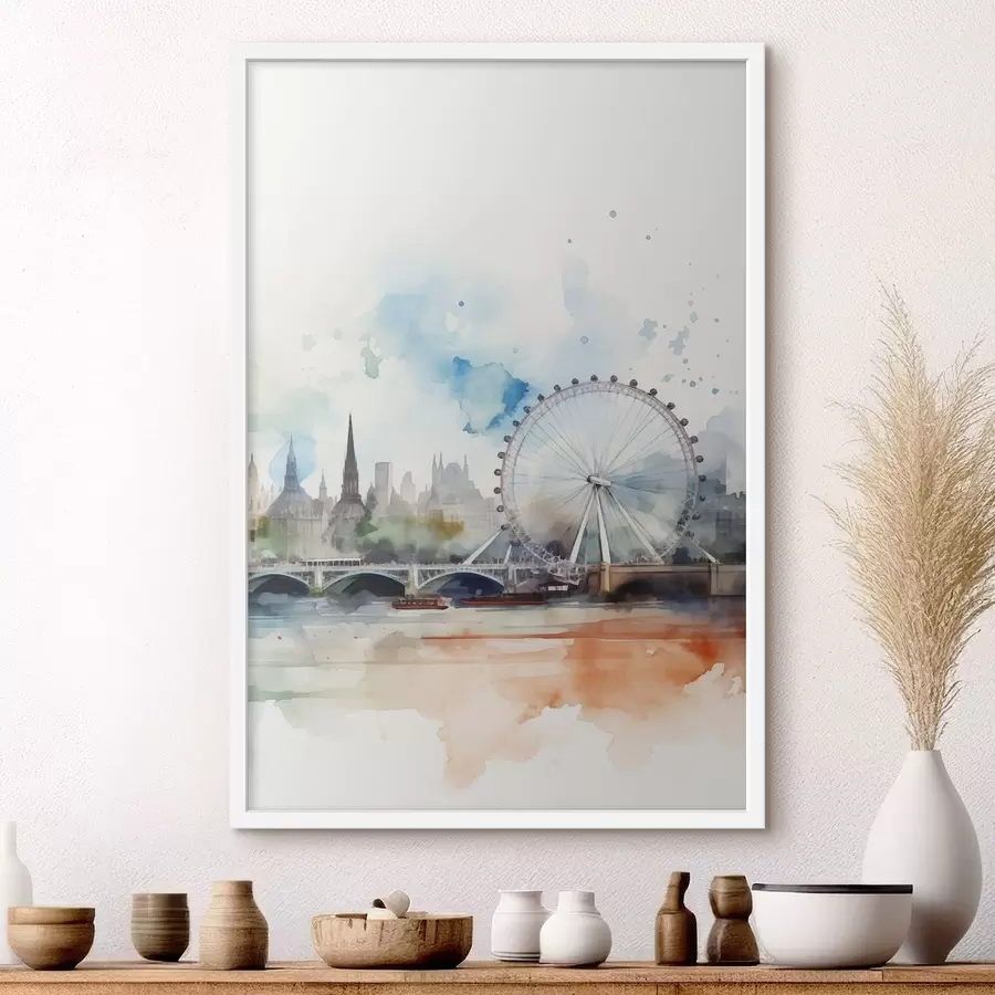 fotószőnyeg Londoni tájkép f47681