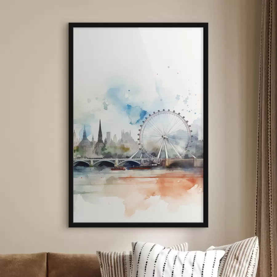 fotószőnyeg Londoni tájkép f47681