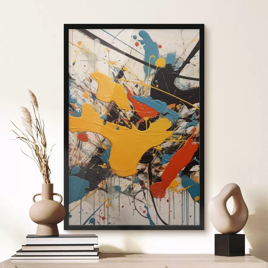 fotószőnyeg Többszínű festékek f47684