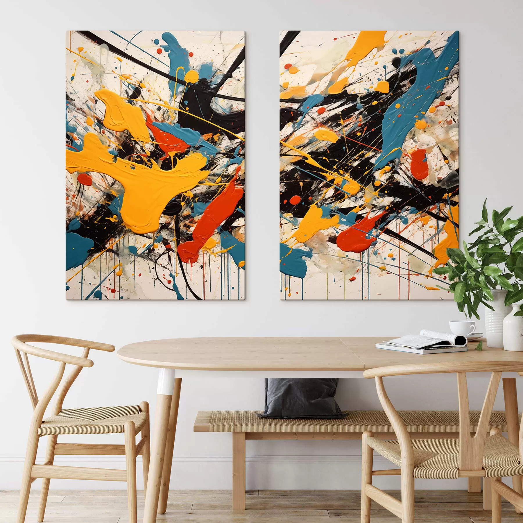 fotótapéta Színes robbanás m01263