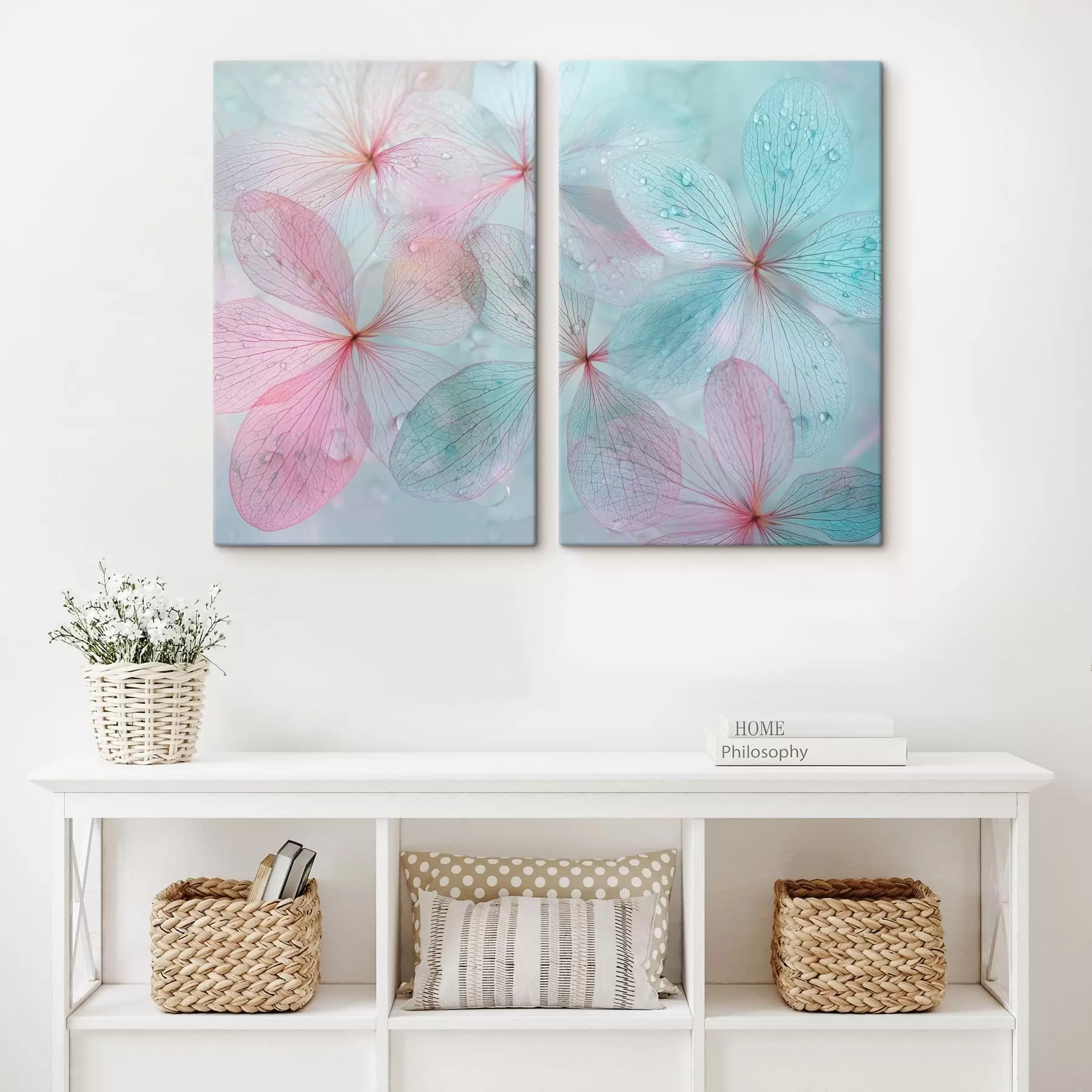 fotótapéta virágok víz alatt m01282