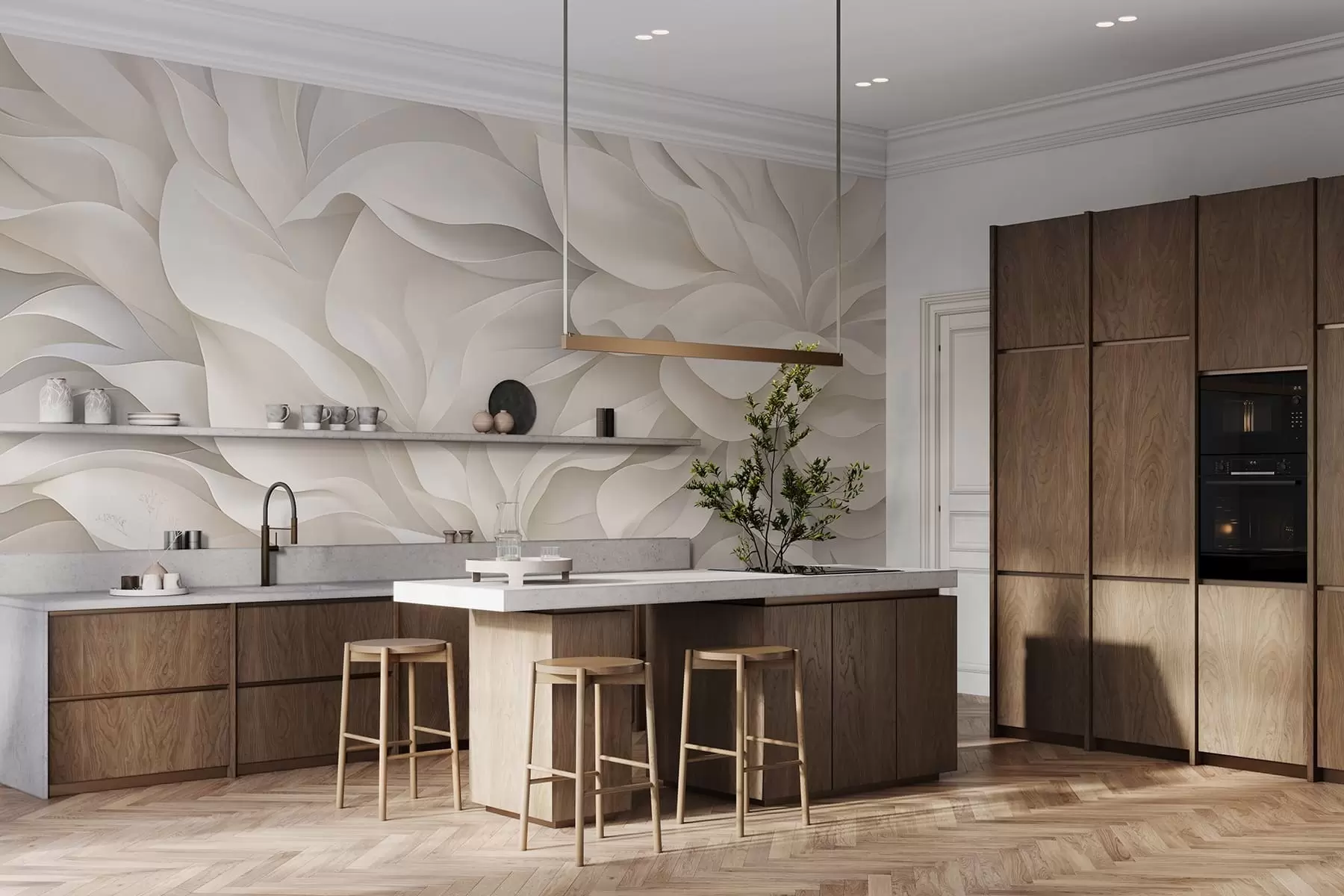 fotószőnyeg Elegáns szirmok w05168