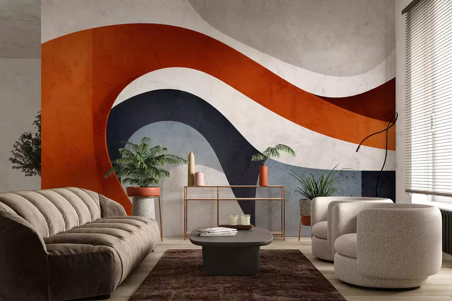 fotószőnyeg Geometriai tér w05169