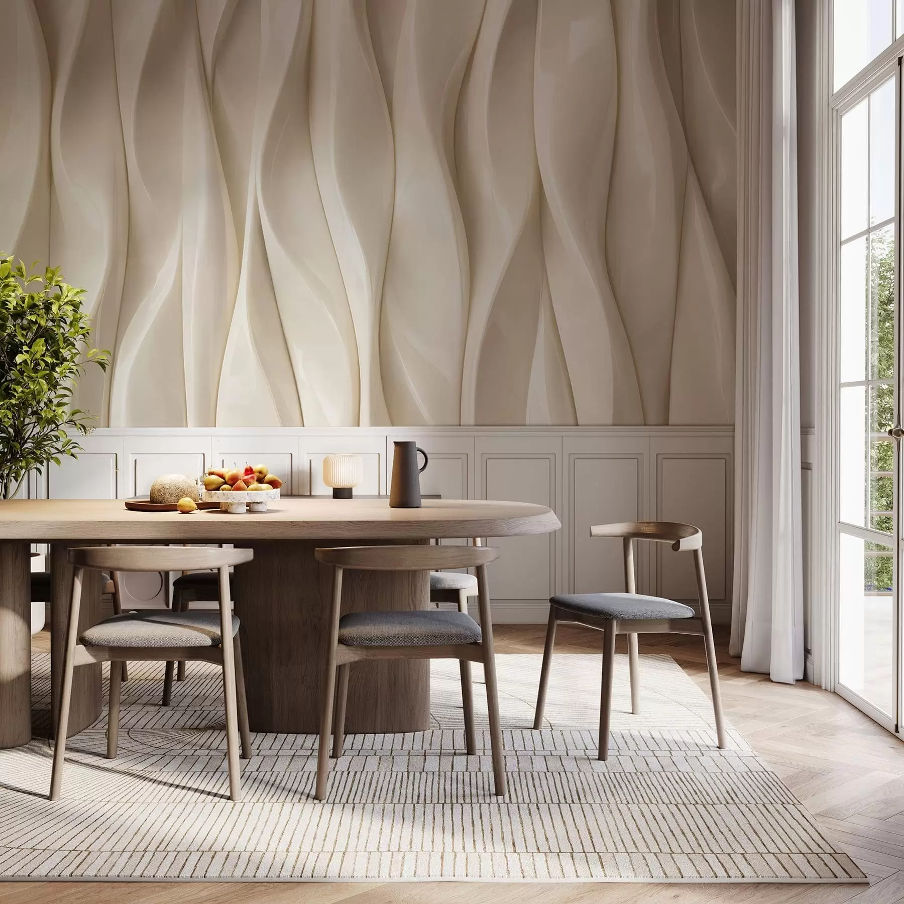 fotószőnyeg Vertikális ritmus w05181