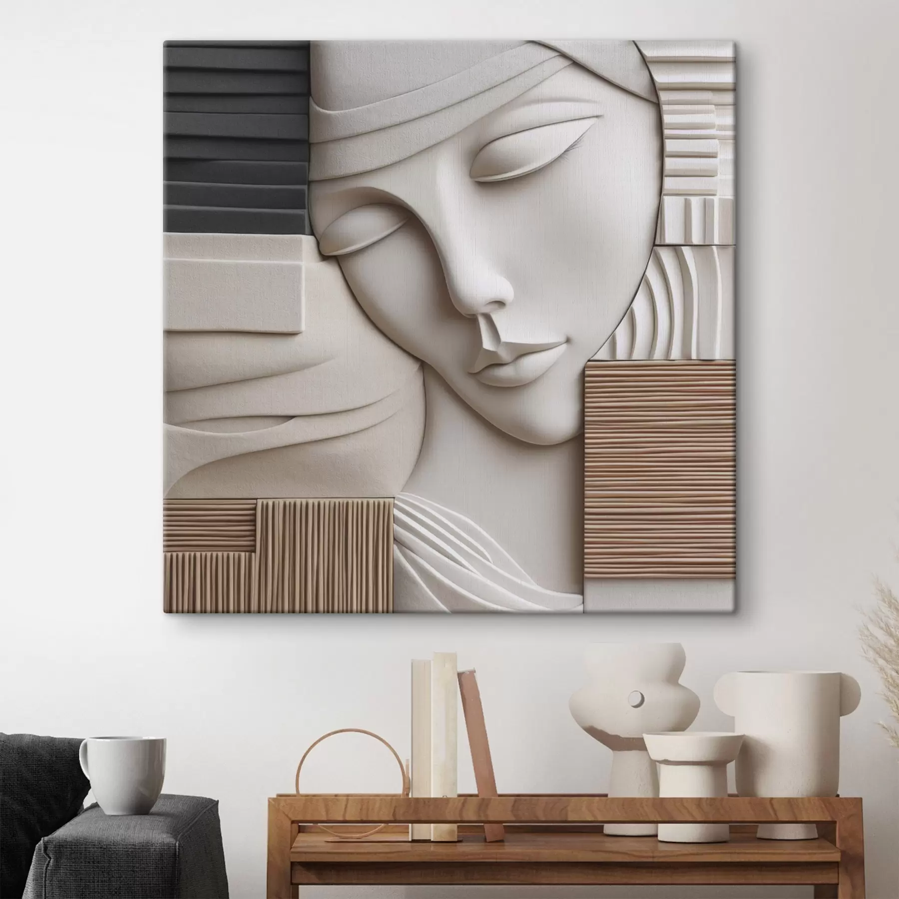 fotótapéta Absztrakt portré s47709