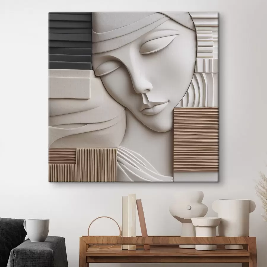 fotótapéta Absztrakt portré s47709