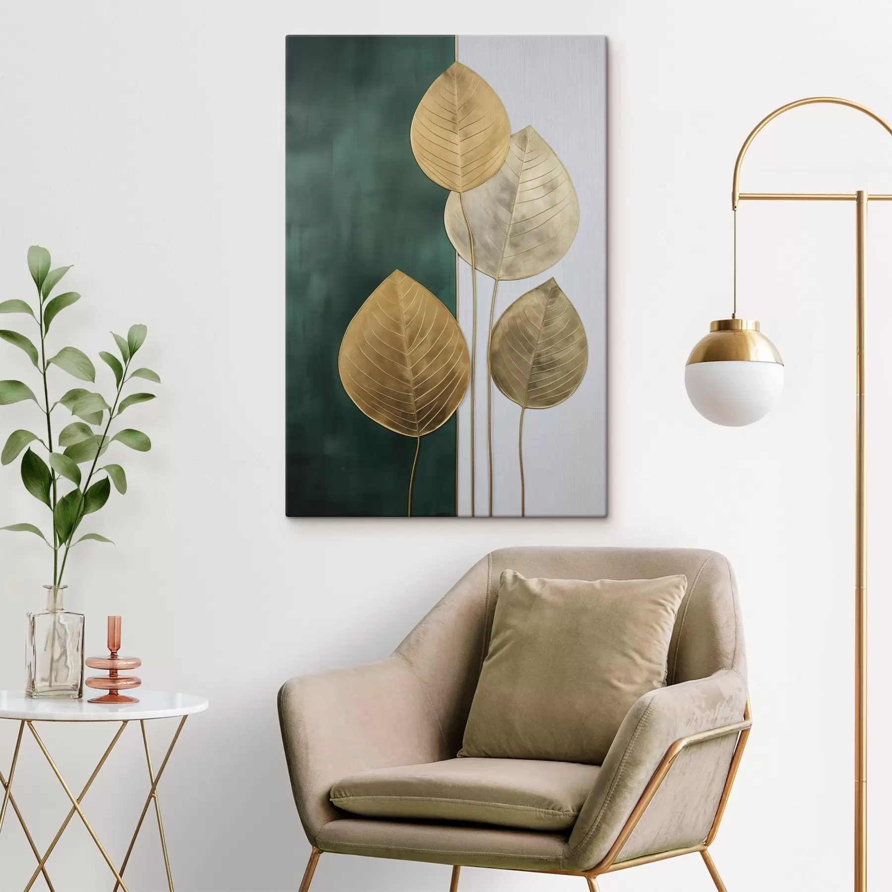 fotószőnyeg Absztrakt levelek s47718