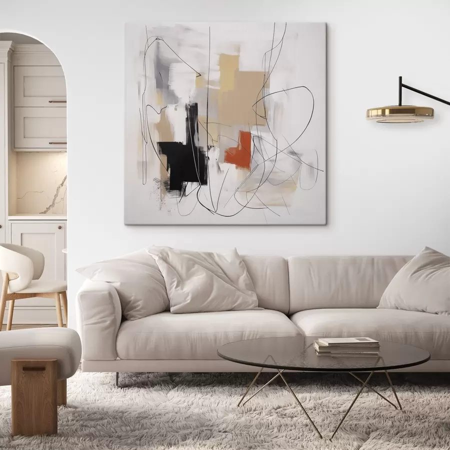 fotótapéta Káoszos absztrakció s47723