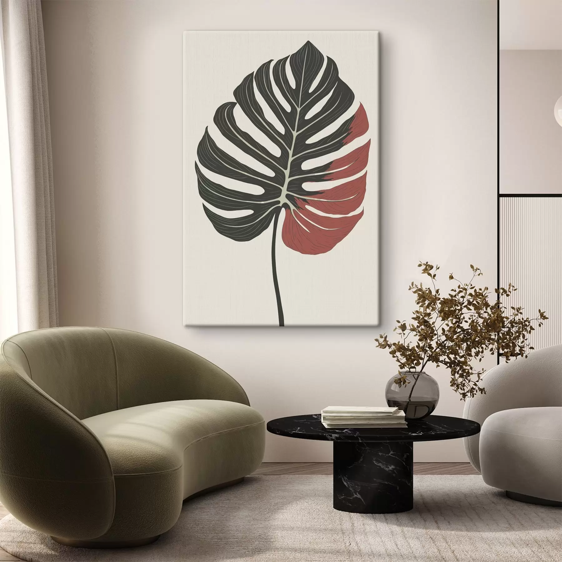 fotótapéta Trópusi levél s47727