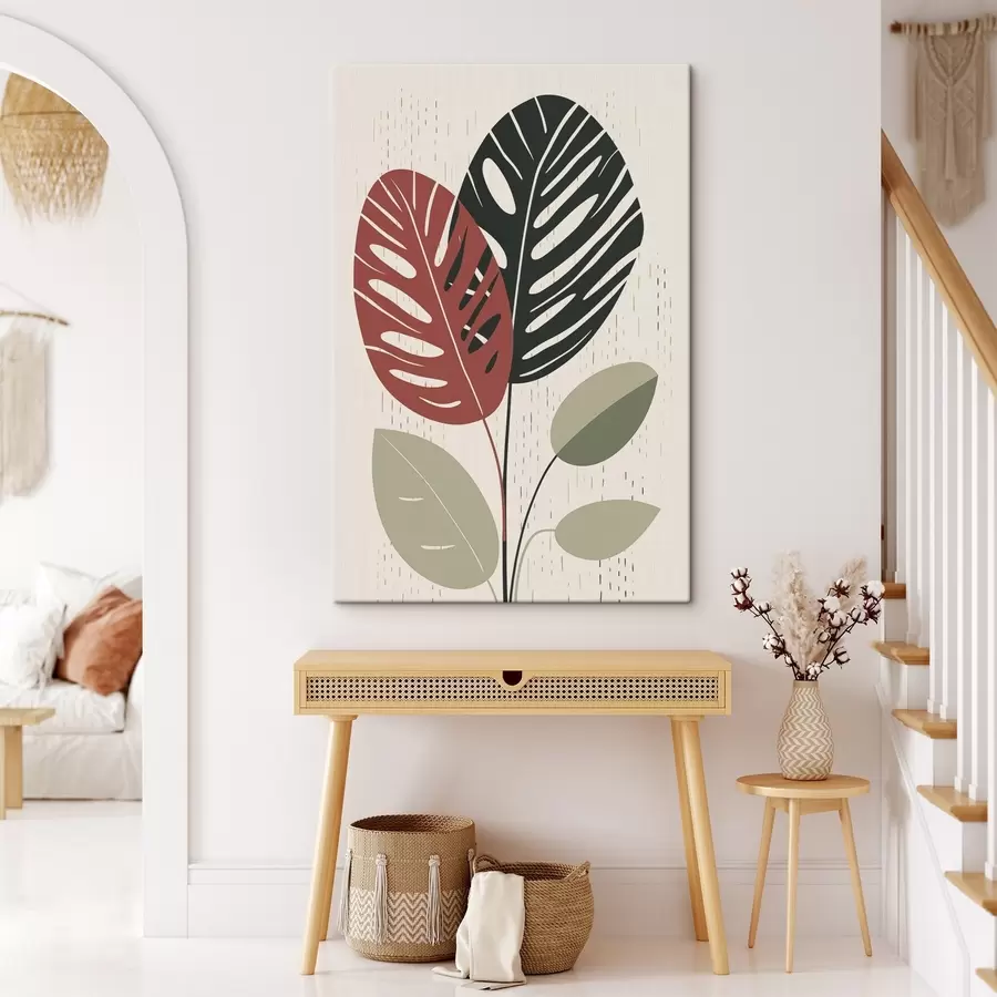 fotótapéta Trópusi levelek s47728