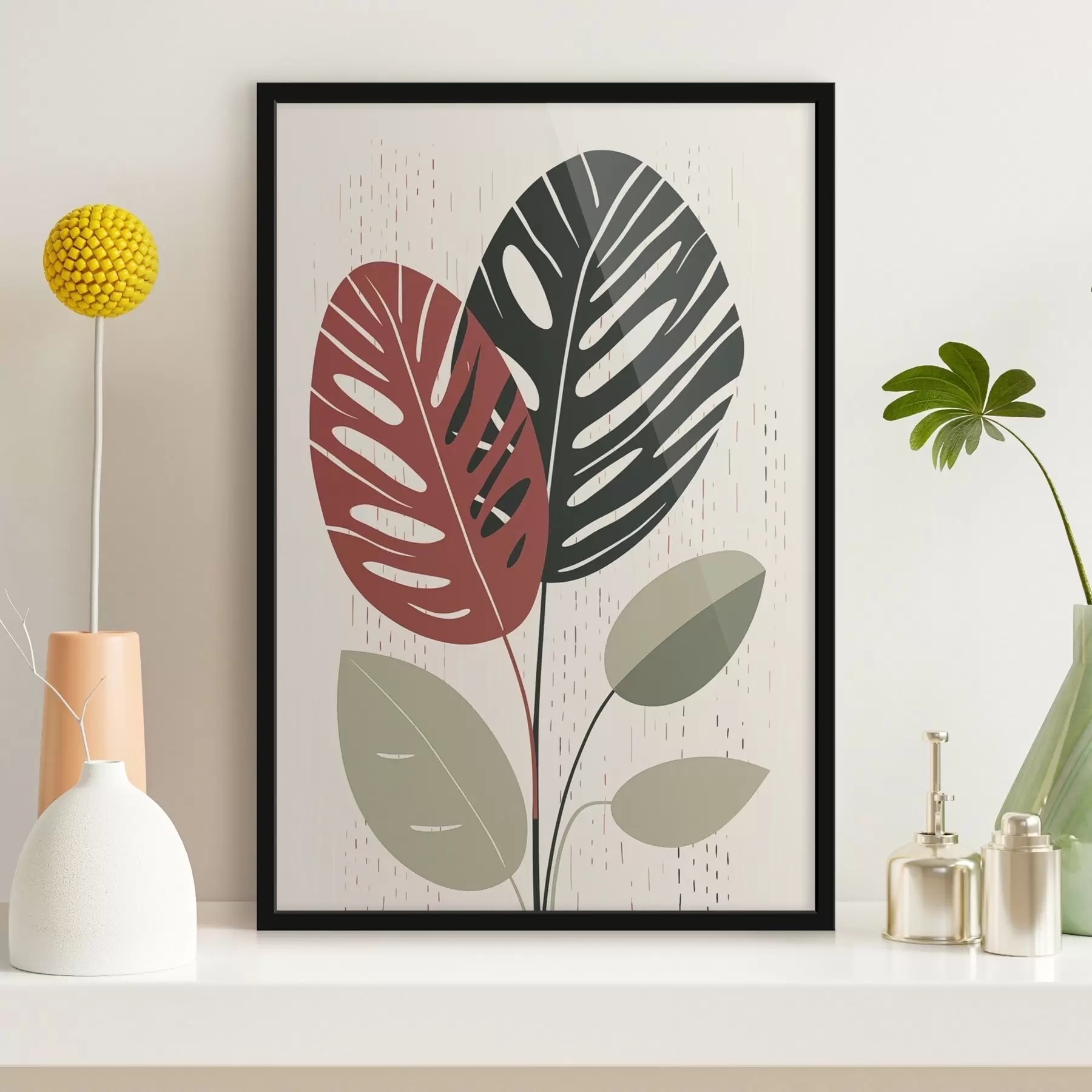 fotószőnyeg Trópusi levelek f47728