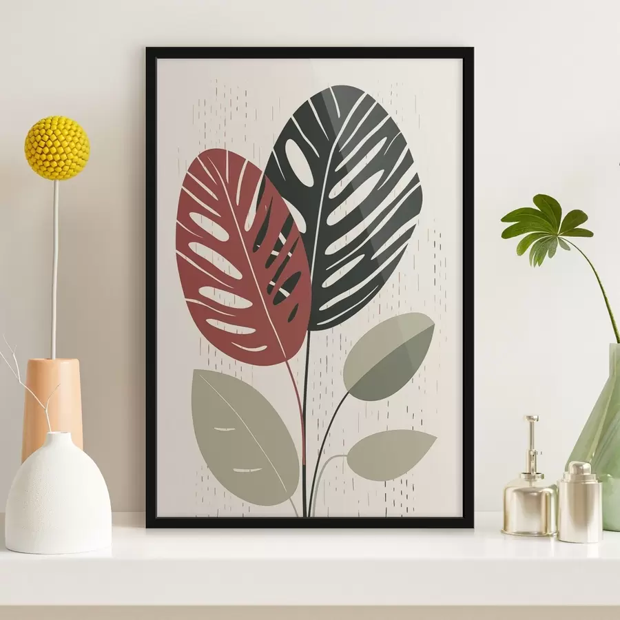 fotószőnyeg Trópusi levelek f47728