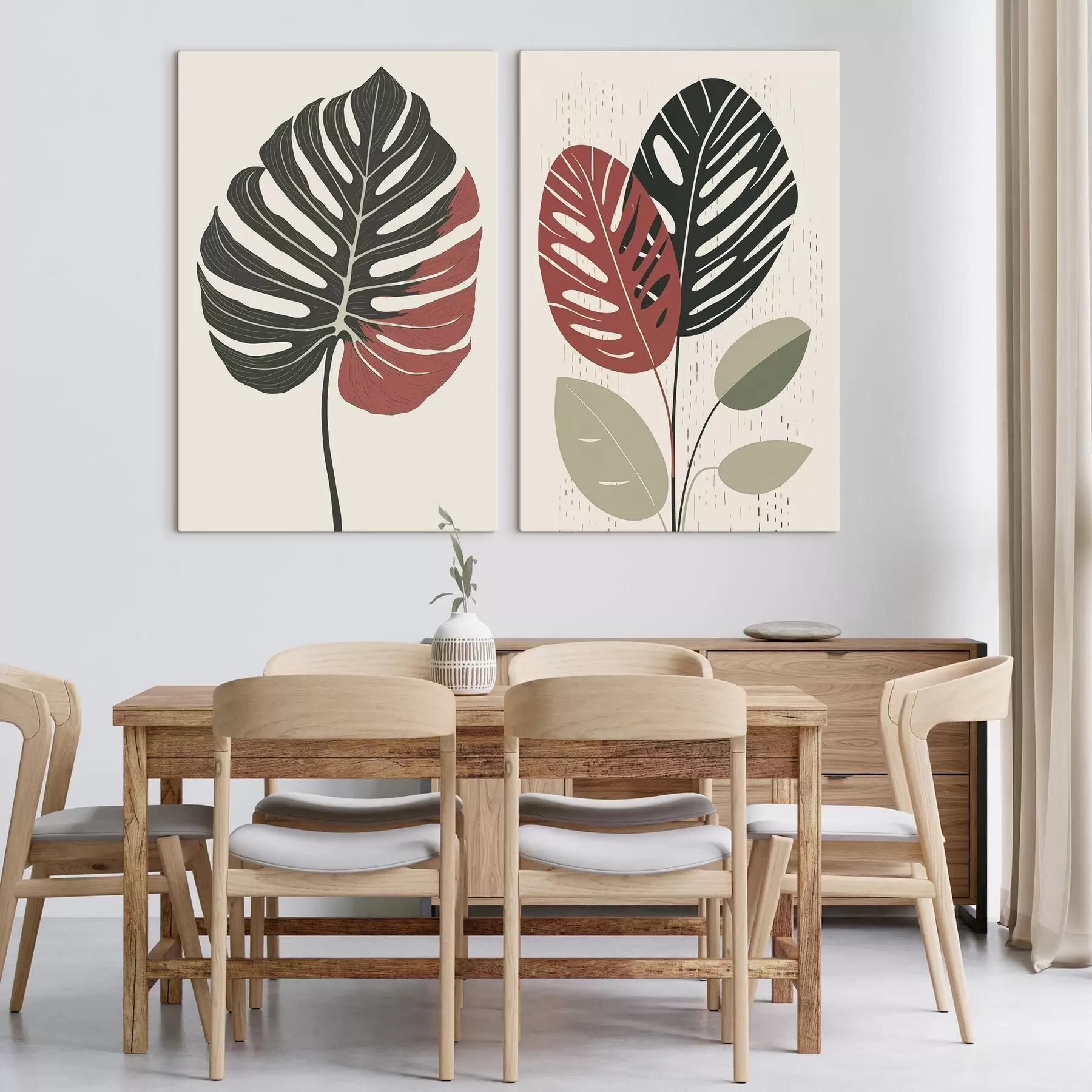 fotótapéta Trópusi levelek m01298