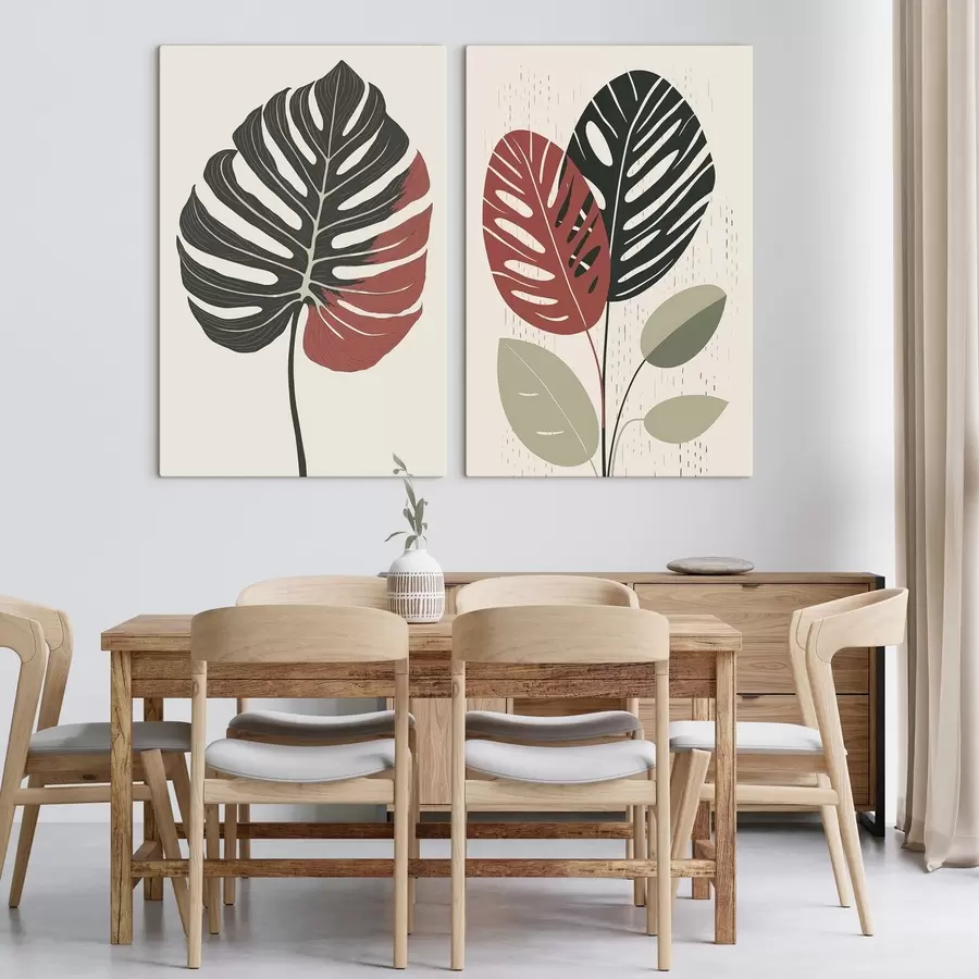 fotótapéta Trópusi levelek m01298