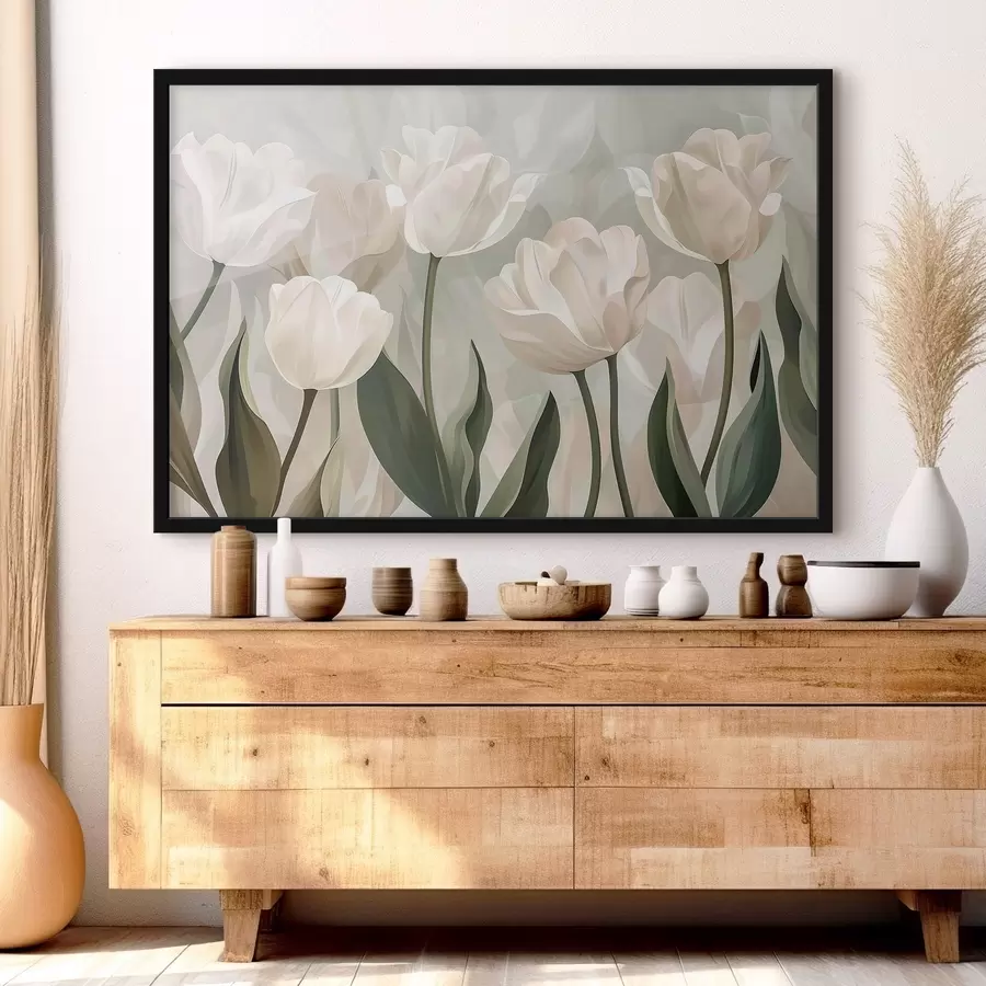 fotószőnyeg Nagy tulipánok f47745