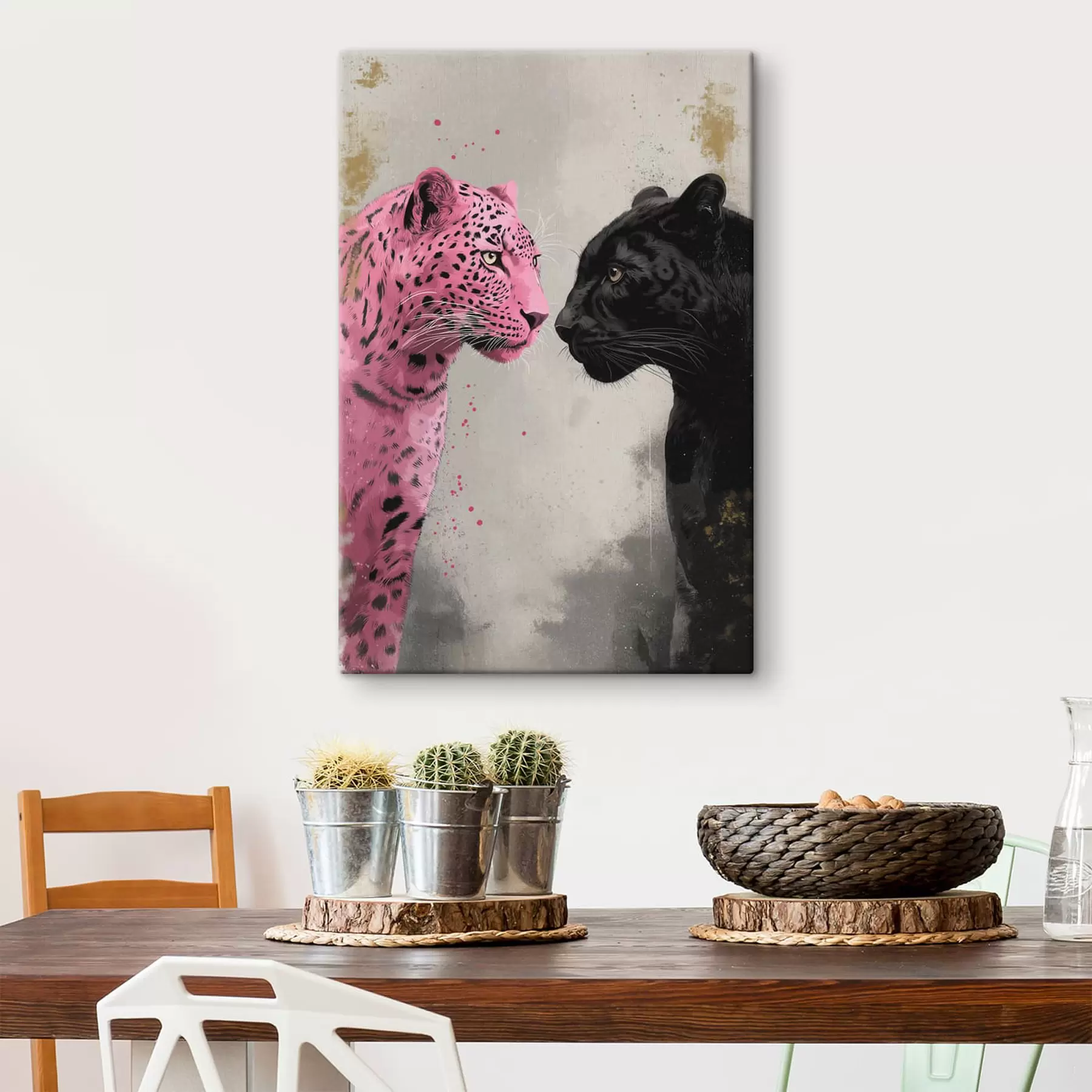 fotótapéta Leopárdok s47733