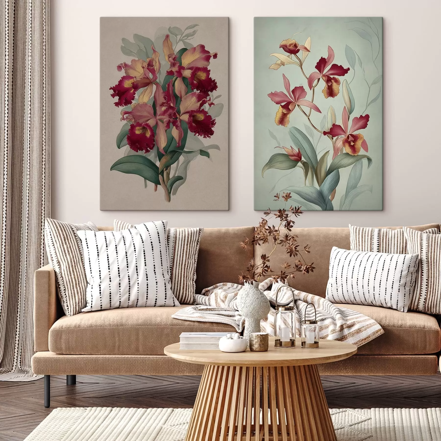 fotótapéta Vintage virágok m01303