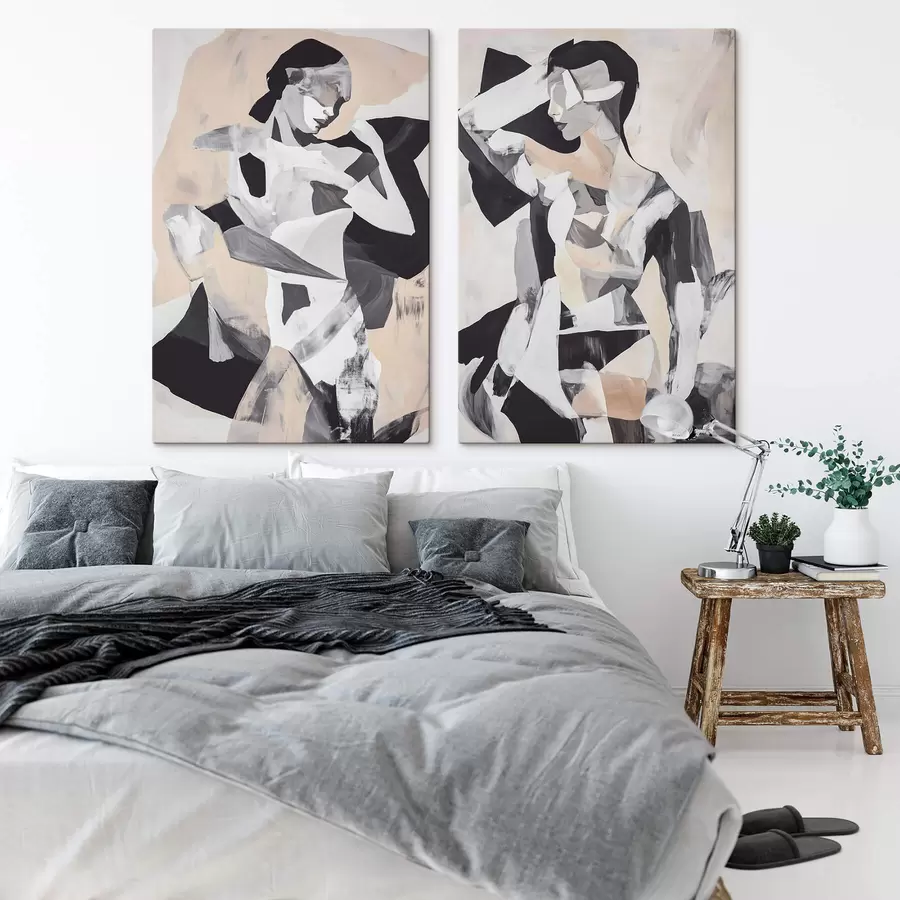 fotótapéta Absztrakt sziluett m01267