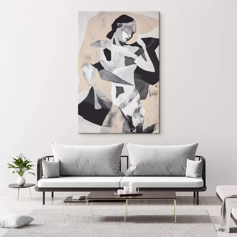 fotótapéta Absztrakt sziluett s47658