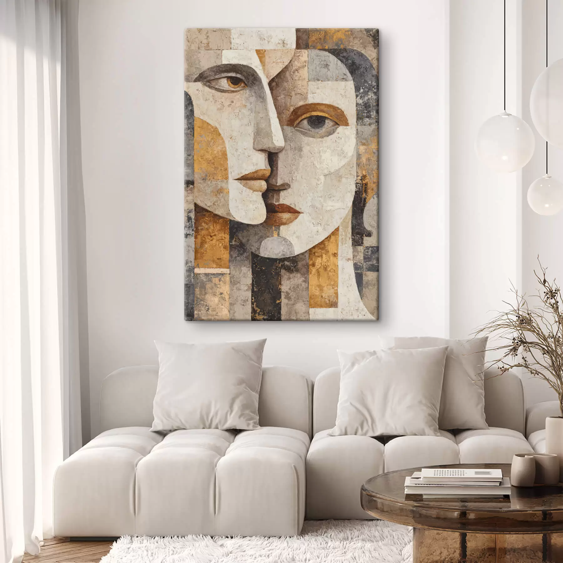 fotótapéta Absztrakt portrék s47663