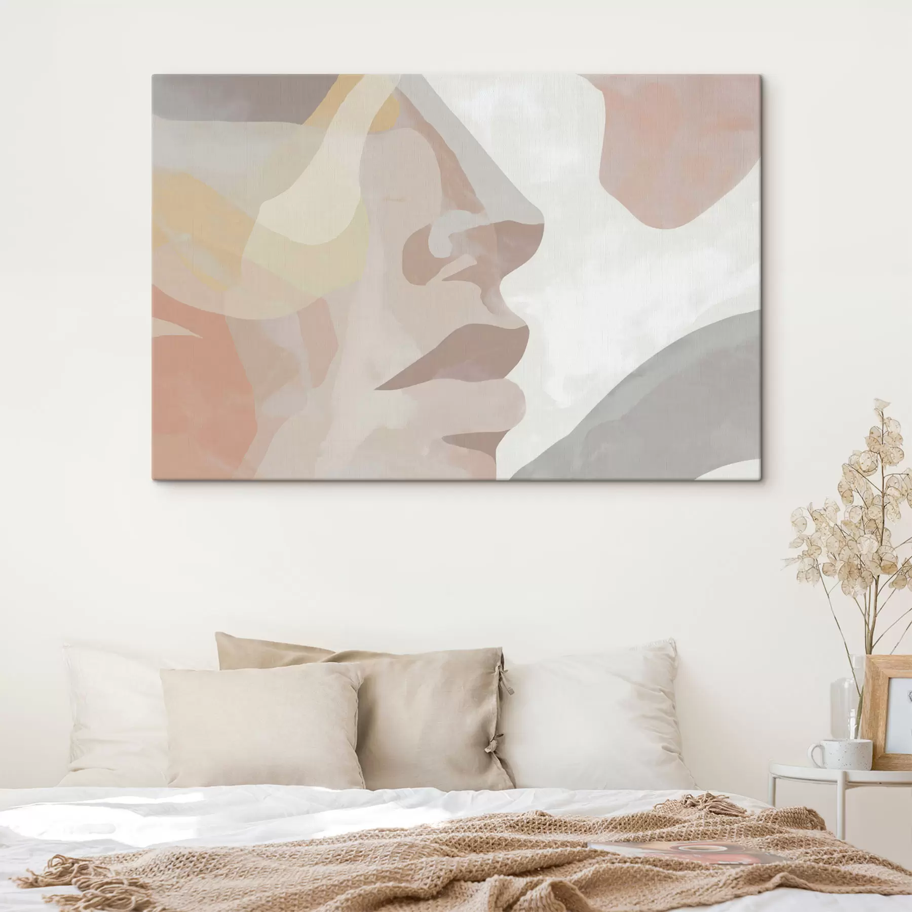 fotótapéta Absztrakt minimalista arc s47774