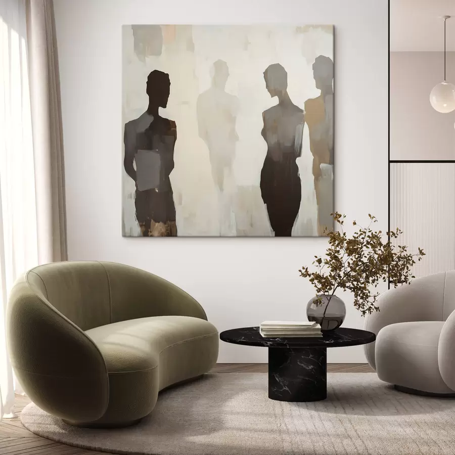 fotótapéta Absztrakt sziluettek s47778