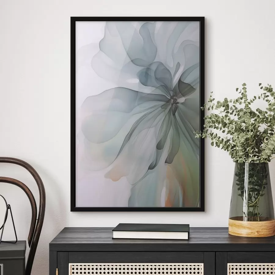 fotószőnyeg Absztrakt, finom virág f47328