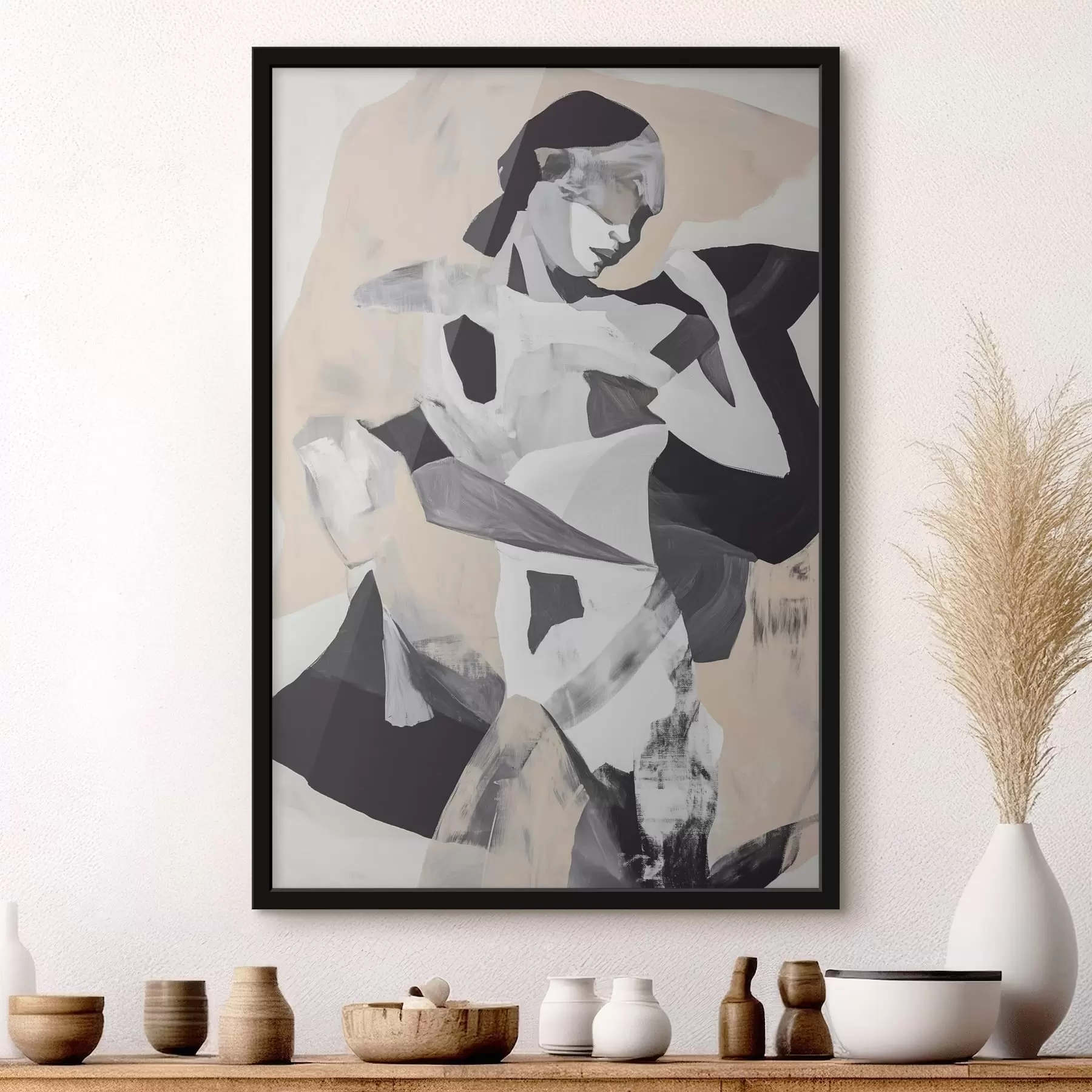 fotótapéta Absztrakt sziluett f47658