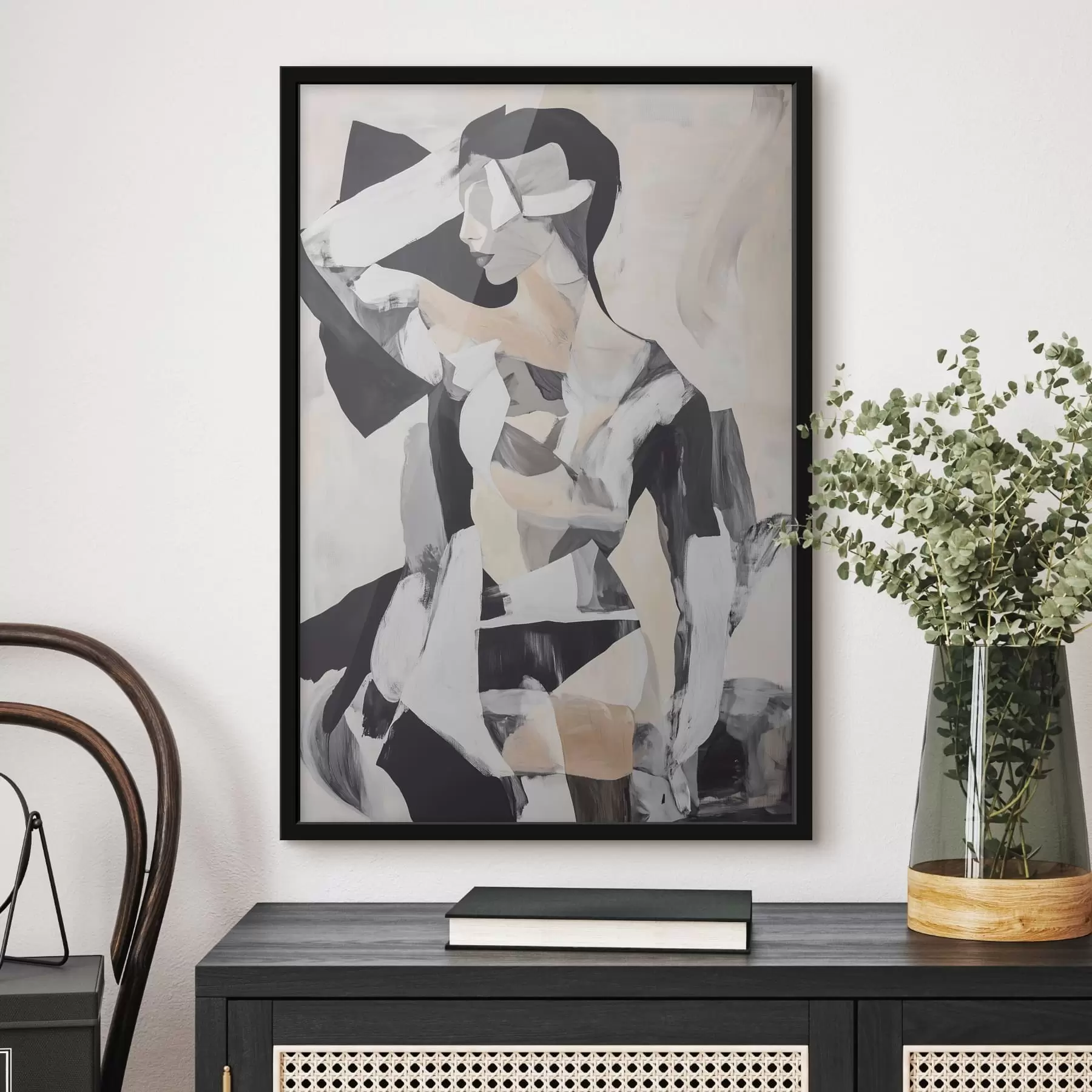 fotószőnyeg Absztrakt sziluett f47659