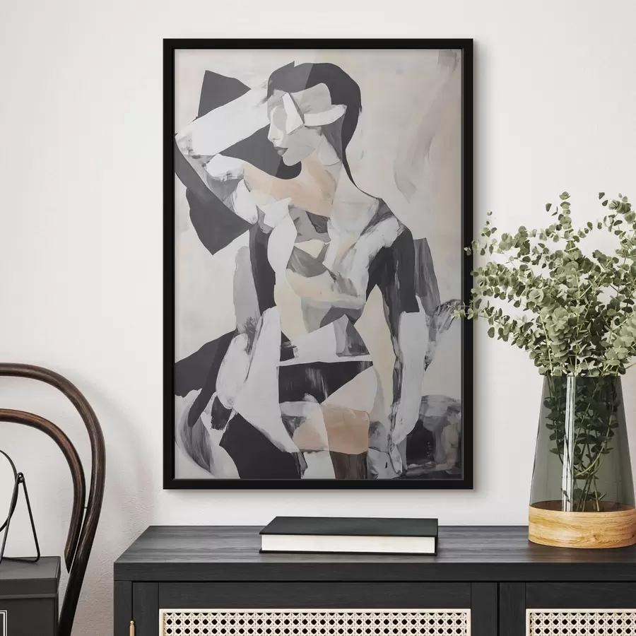 fotószőnyeg Absztrakt sziluett f47659