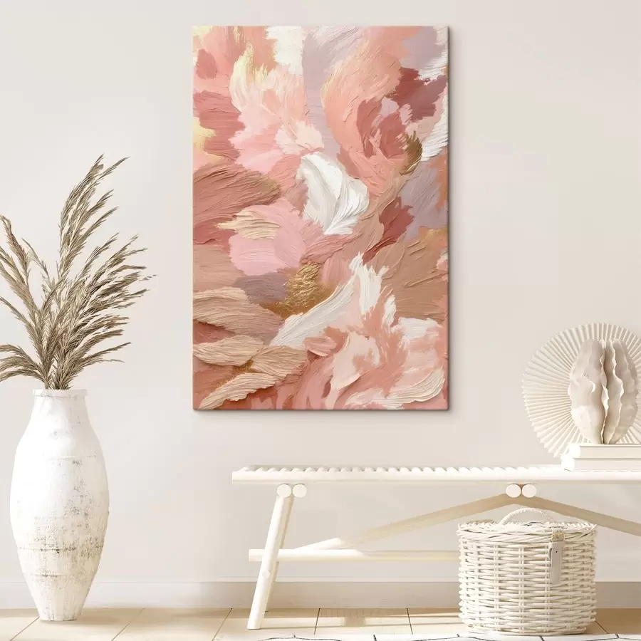 fotótapéta Puha árnyalatú pasztell ecsetvonások s47750