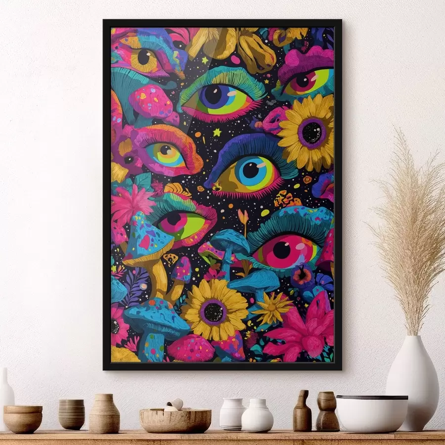 fotószőnyeg Pszichedelia f47792