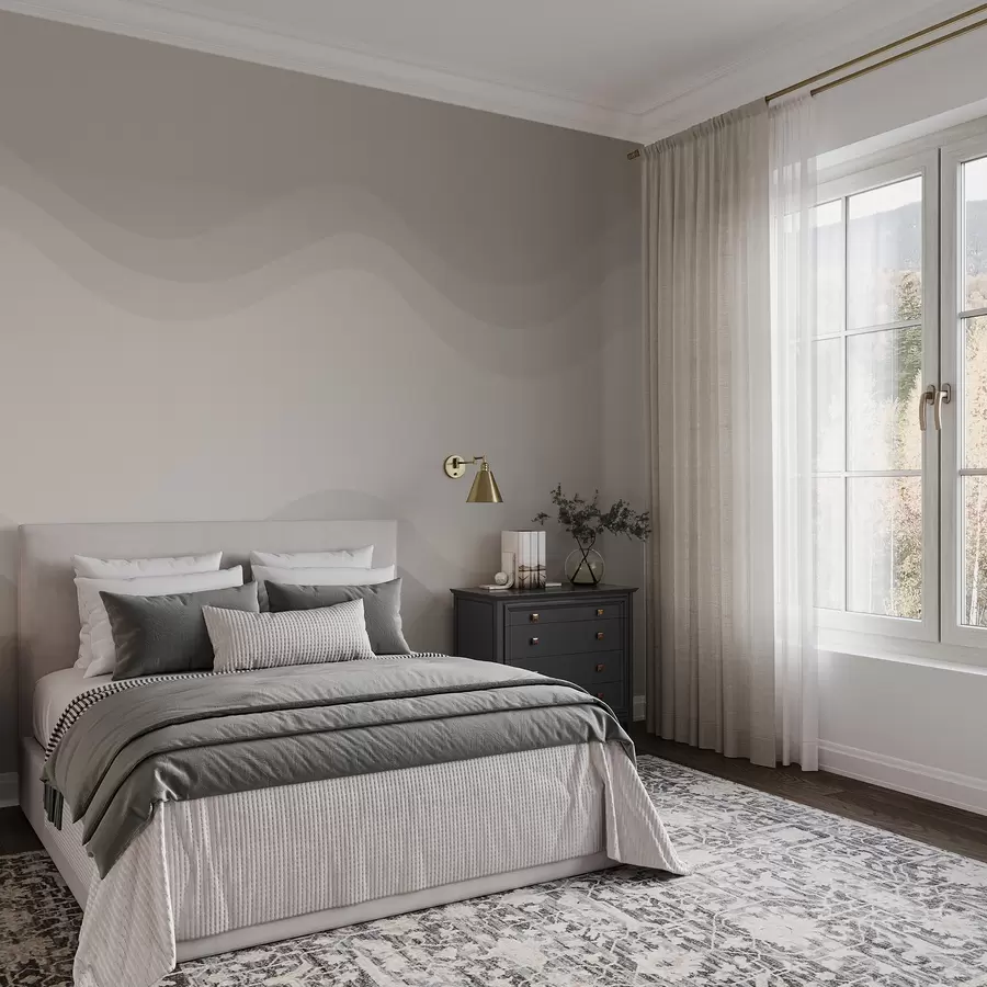 fotószőnyeg Absztrakt hullámok semleges bézs színpalettán w05132v3