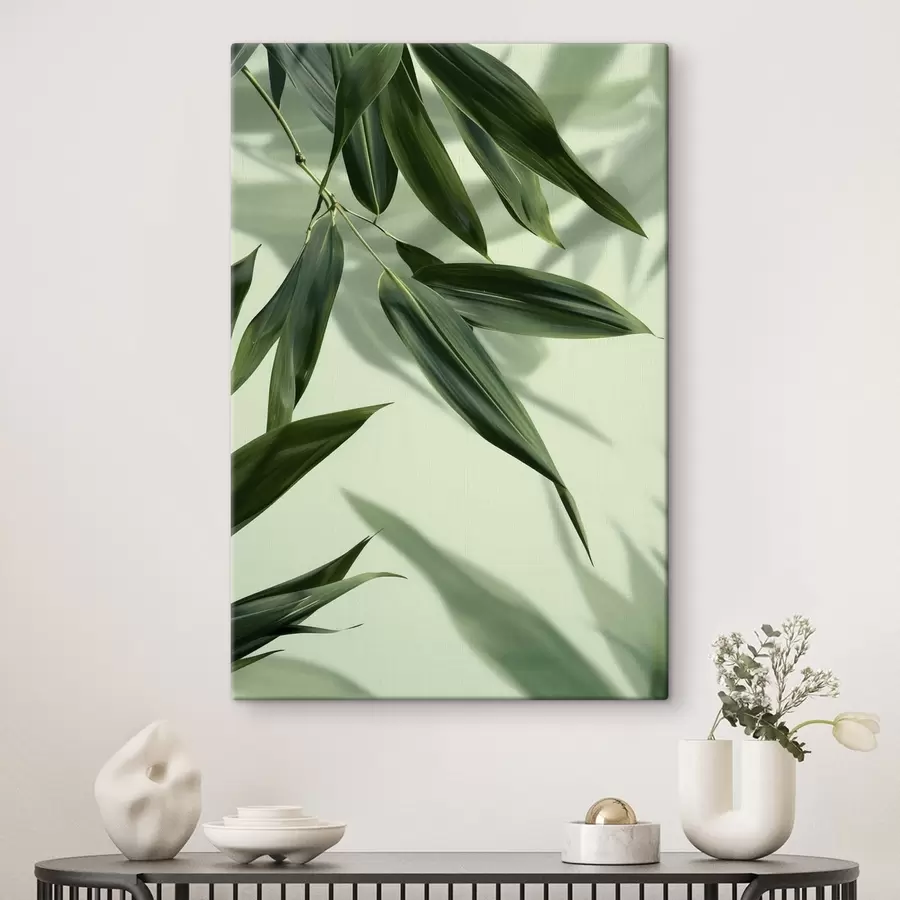 fotótapéta Bambuszlevelek s47814