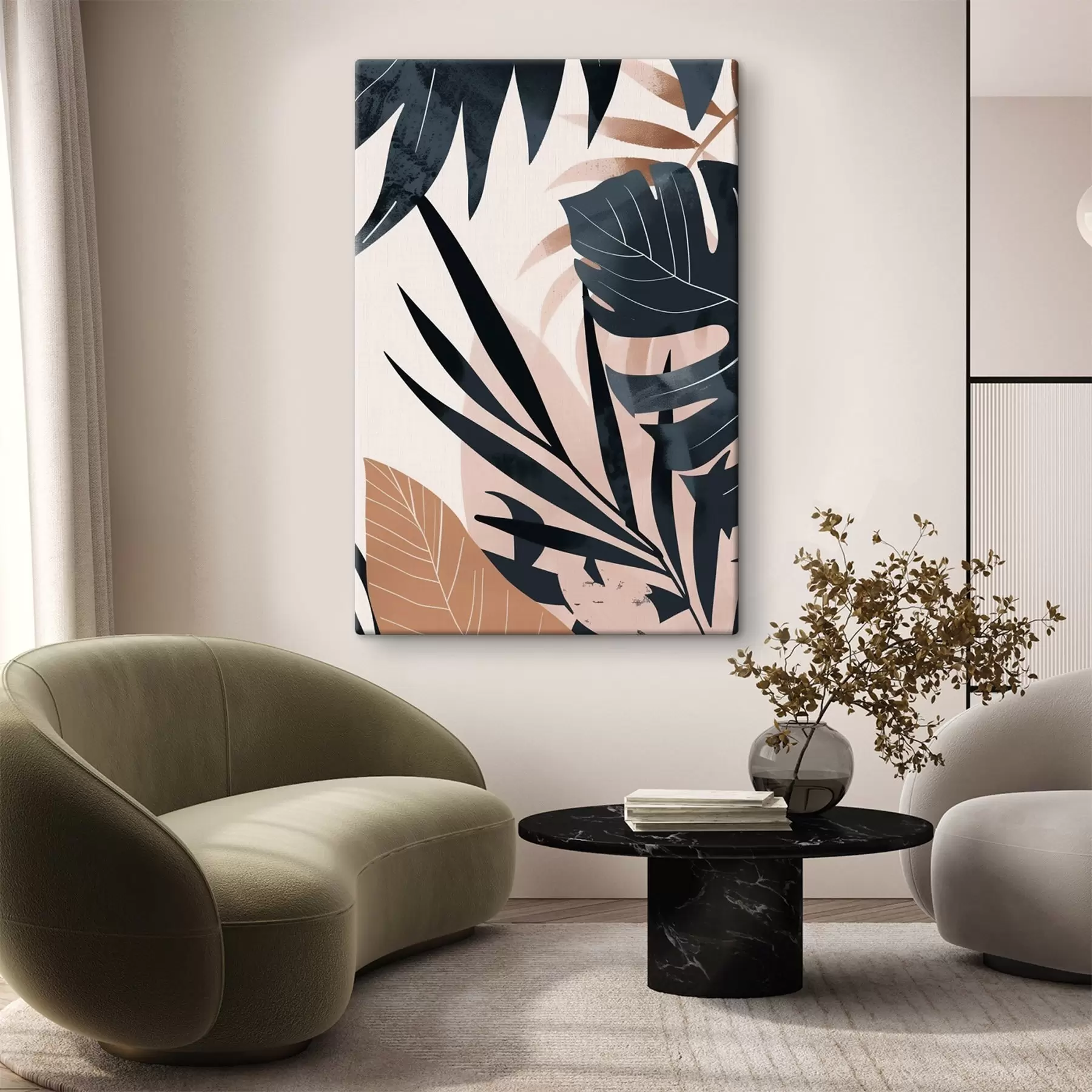 fotótapéta Trópusi levelek változatossága s47822