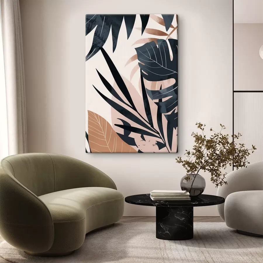 fotótapéta Trópusi levelek változatossága s47822