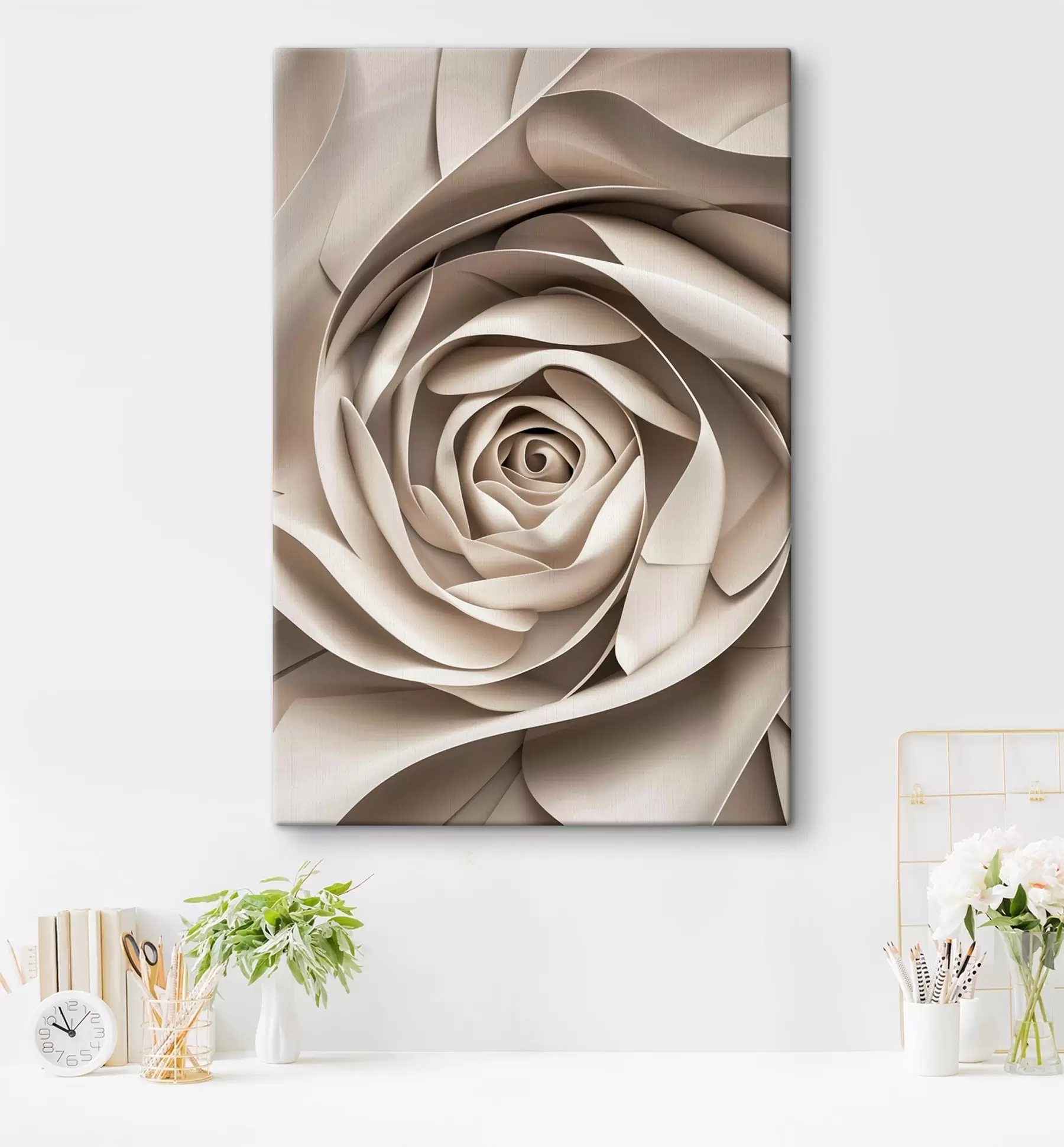 fotótapéta Nagy absztrakt rózsa s47825