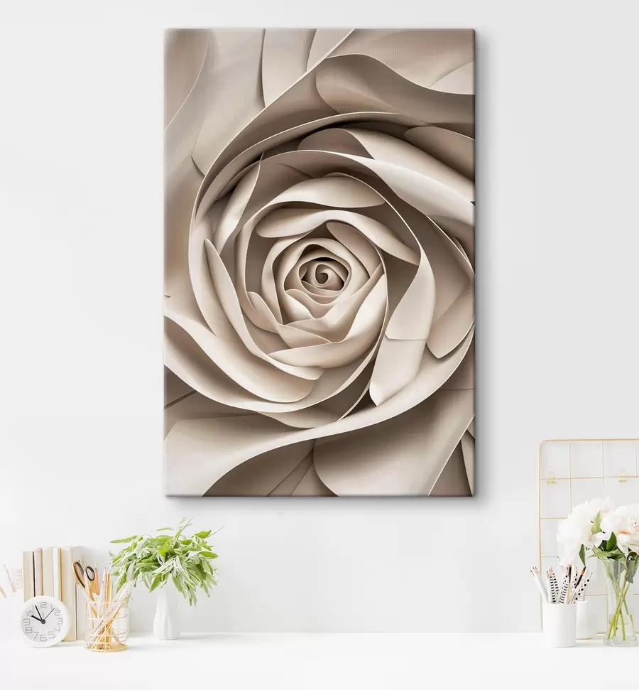 fotótapéta Nagy absztrakt rózsa s47825