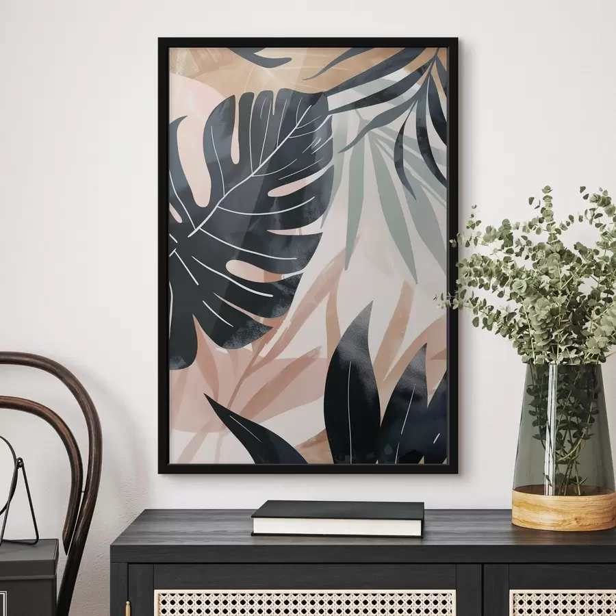 fotószőnyeg Trópusi levelek f47821