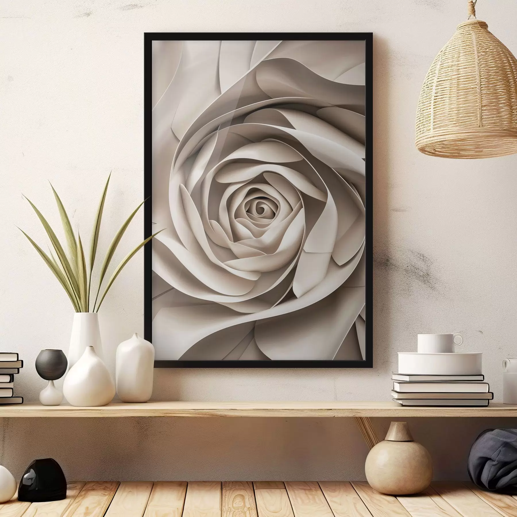 fotószőnyeg Nagy absztrakt rózsa f47825