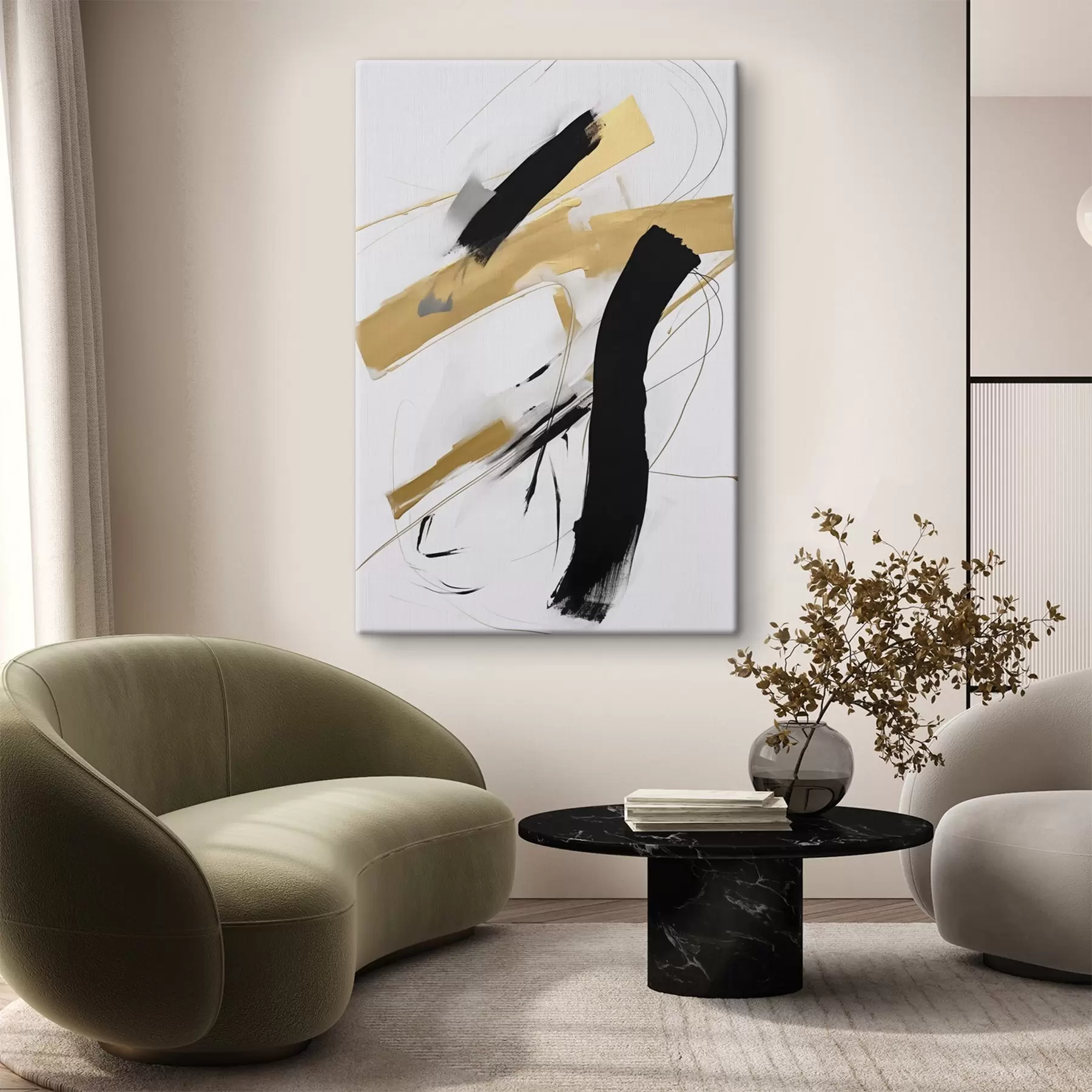 fotótapéta Káoszszerű absztrakt kompozíció s47809