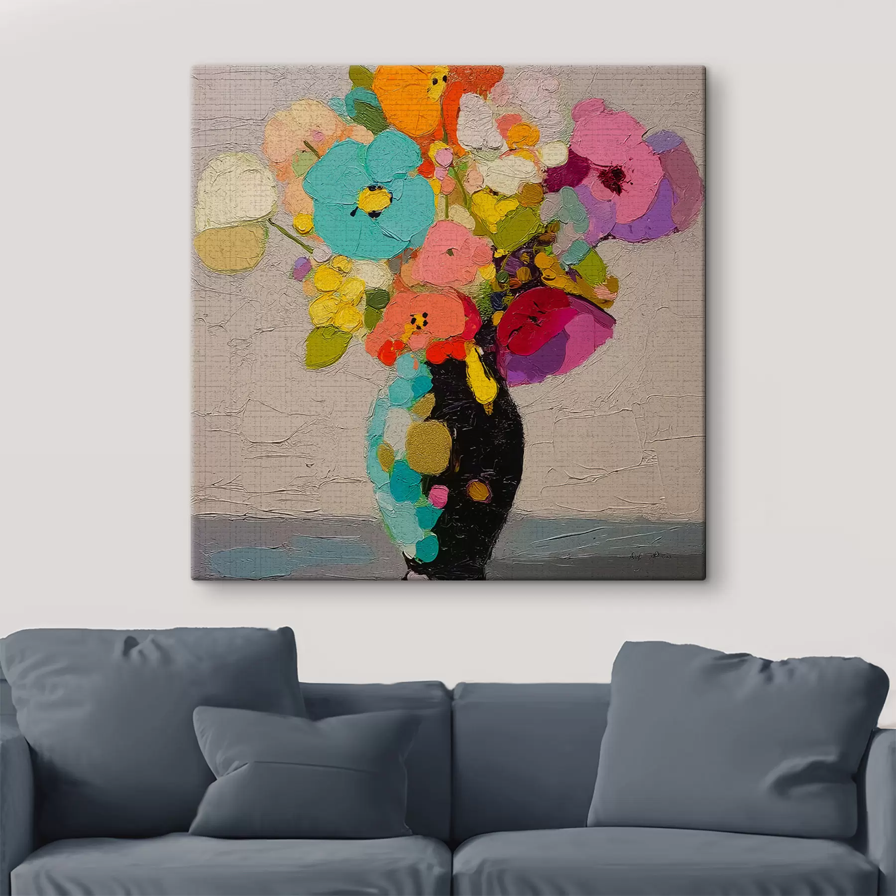 fotótapéta Virágkompozíció vázában s47826