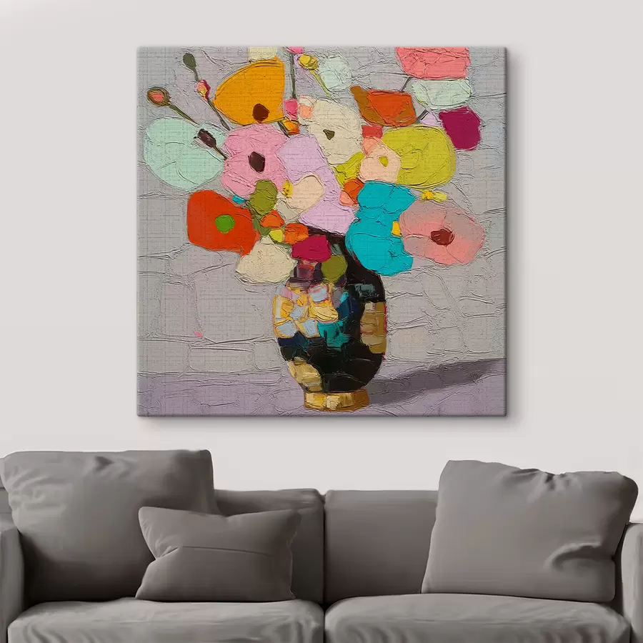 fotótapéta Virágkompozíció vázában s47827