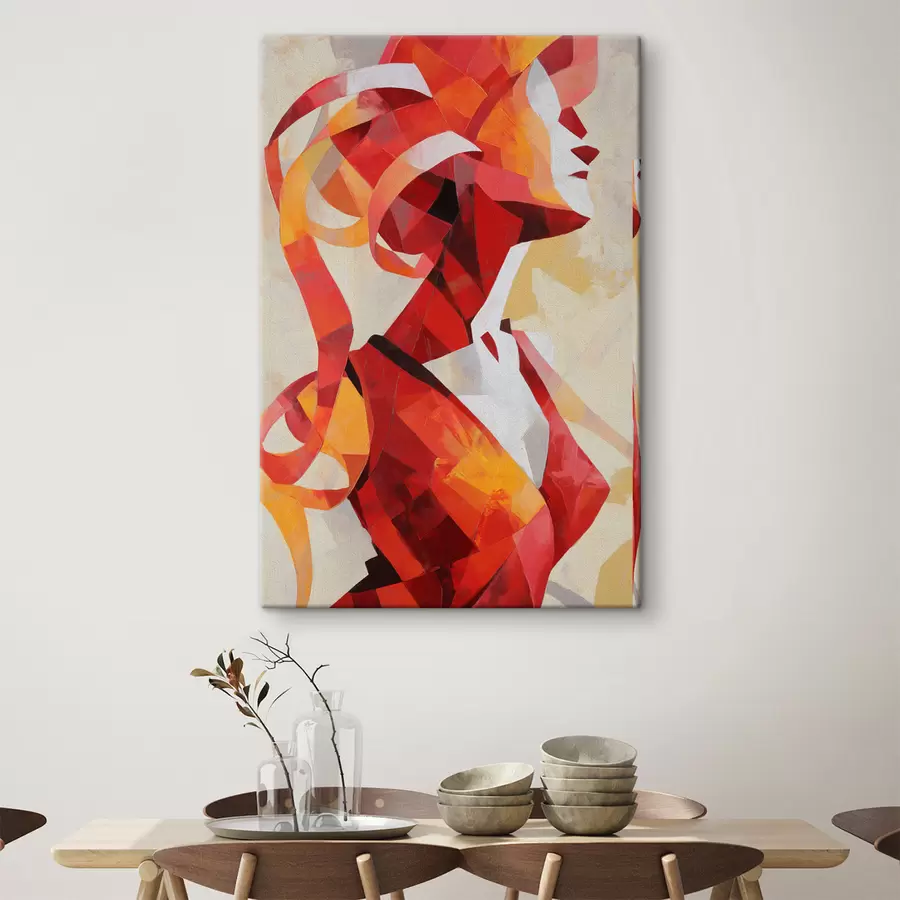 fotótapéta Absztrakt női portré s47832