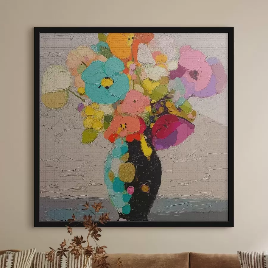 fotószőnyeg Virágkompozíció vázában f47826